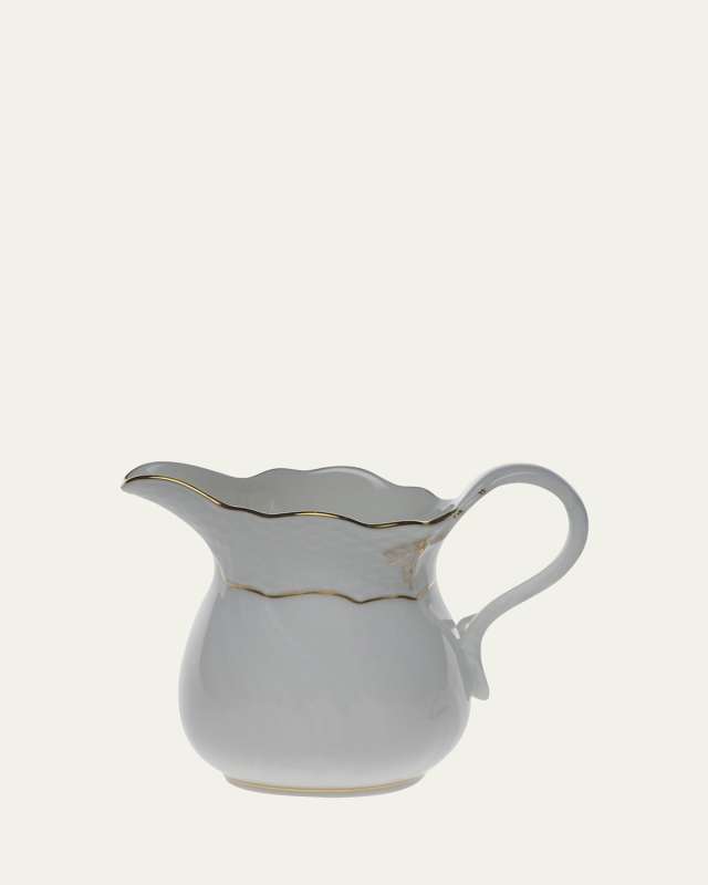 Golden Edge Creamer